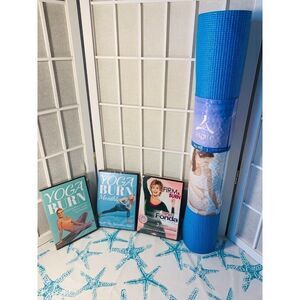 NWT Yoga Mat and 9 Yoga CD’s